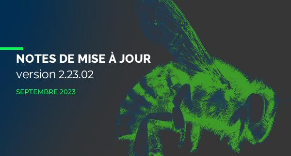 Bluebee ERP — Nouveautés septembre 2023