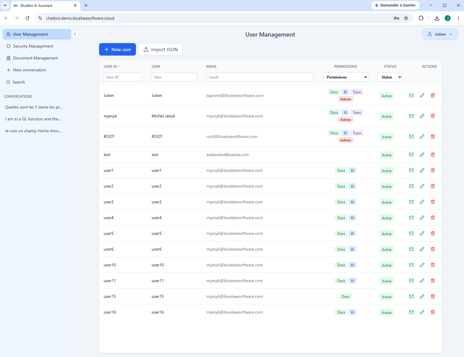 Assign access to your users