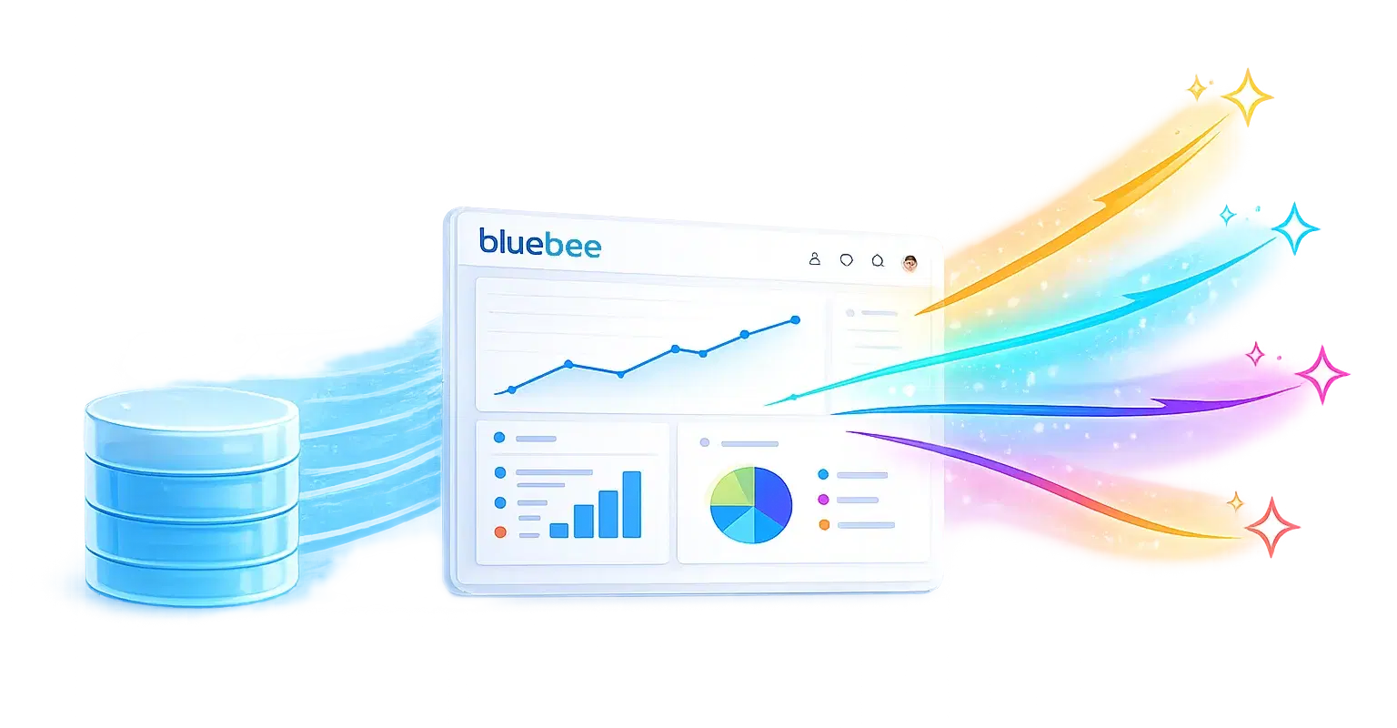 Aperçu de la plateforme Bluebee