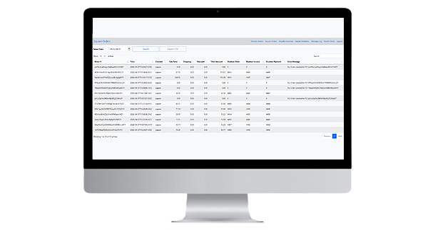API Tracking — Transaction detail