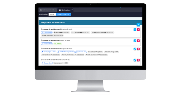 Notifications — Configuration